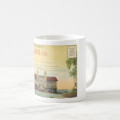 Vintage Sarasota, Florida Kaffeetasse (VorderseiteRechts)