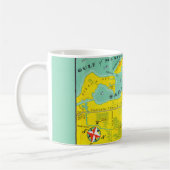 Vintage Sarasota Karte Tasse (Links)