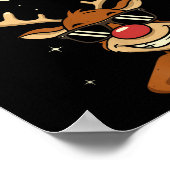 Vintage Sarcastic Retro Hr Violation Christmas Off Poster (Ecke)