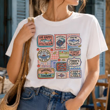 Vintage-Sardinen-Dosen-Collage Fisherman-Core-Graf