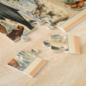 Vintage Säugetiere Alte Illustration Kunst Puzzle (Seite)