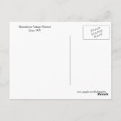 Vintage Sault Ste. Marie Postkarte (Rückseite)