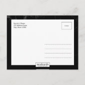 VINTAGE Save the Date Postkarte (Rückseite)