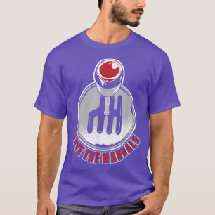 Vintage Save The Stick Schaltgetriebe Auto T-Shirt