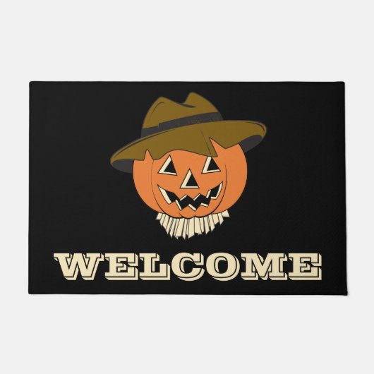 Vintage Scarecrow Doormat Fußmatte (Vorderseite)