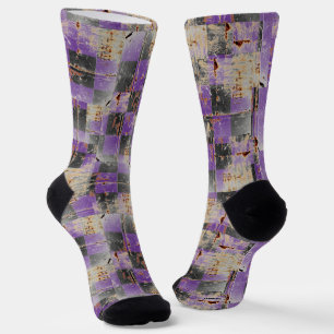 Vintage Schachbrett Socken Schau in jeder Farbe! H