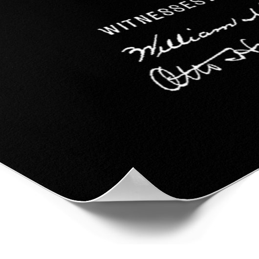 Vintage Schachfiguren Patent Blueprint Poster (Ecke)