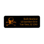 Vintage Schädel und Kreuzknochen (Vorne)