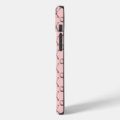 Vintage Schädel und Kreuzknochen Case-Mate iPhone Hülle (Rückseite / Links)
