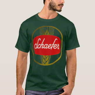 Vintage Schaefer Bier FampM Schaefer Brewing Co Ne T-Shirt