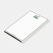 Vintage Schafschaf Zeichnend Tiere C Post-it Klebezettel (angewinkelt)