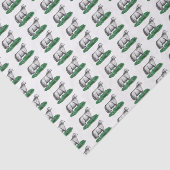 Vintage Schafschaf Zeichnend Tiere C Seidenpapier (Ausschnitt)