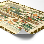 Vintage Schalen Poster (Ecke)