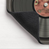 Vintage-Schallplatten-Mauspad Mousepad (Ecke)