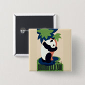 Vintage Schaltfläche "Brookfield Zoo" Button (Vorne & Hinten)