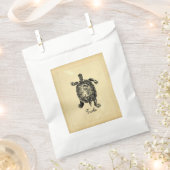 VINTAGE SCHALTFLÄCHE GESCHENKTÜTCHEN (Ausgeschnitten)