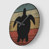 VINTAGE SCHALTFLÄCHE GROßE WANDUHR (Winkel)