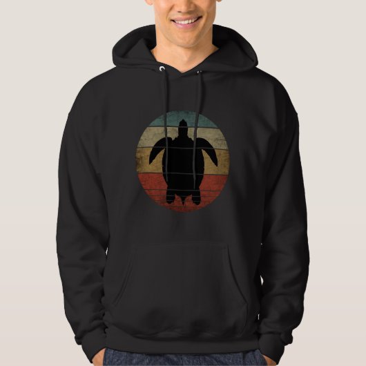 VINTAGE SCHALTFLÄCHE HOODIE (Vorderseite)