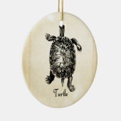 VINTAGE SCHALTFLÄCHE KERAMIKORNAMENT (Rechts)