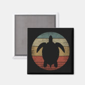 VINTAGE SCHALTFLÄCHE MAGNET (Vorderseite/Rückseite)