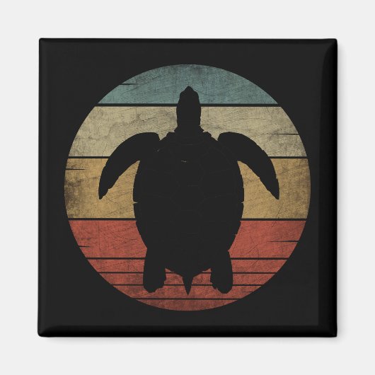 VINTAGE SCHALTFLÄCHE MAGNET (Vorne)