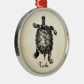 VINTAGE SCHALTFLÄCHE ORNAMENT AUS METALL (Rechts)