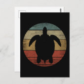 VINTAGE SCHALTFLÄCHE POSTKARTE (Vorne/Hinten)