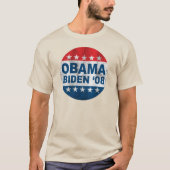 Vintage Schaltfläche T-Shirt (Vorderseite)