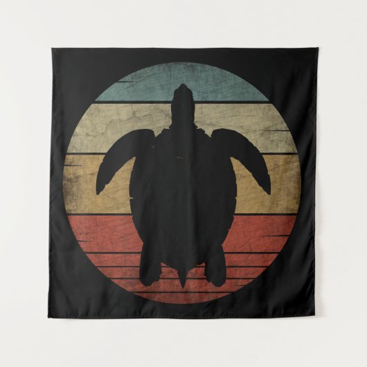 VINTAGE SCHALTFLÄCHE WANDTEPPICH (Vorderseite)