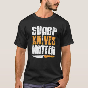 Vintage scharfe Messer sind wichtig, coole Kochges T-Shirt