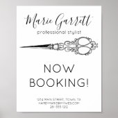 Vintage Scheren Poster (Vorne)