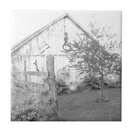 Vintage Scheune Fliese (Vorderseite)