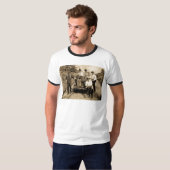 Vintage Schienen-Crew circa 1890s-1910 T-Shirt (Vorne ganz)