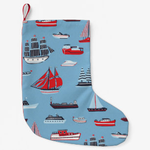 Vintage Schiffsführung Kleiner Weihnachtsstrumpf