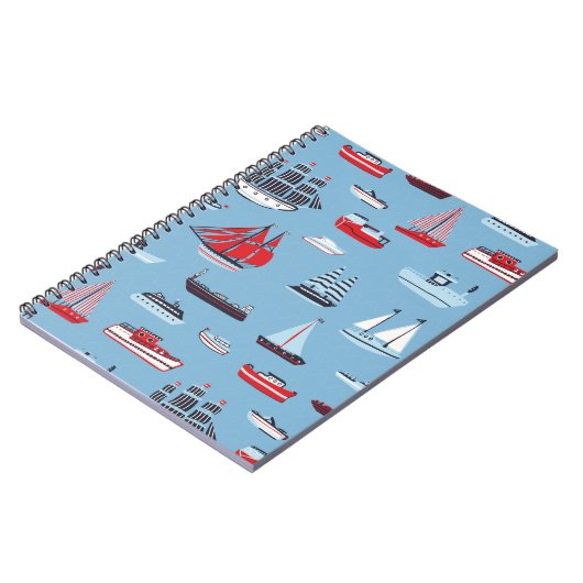 Vintage Schiffsführung Notizblock (Linke Seite)