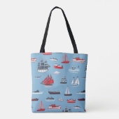 Vintage Schiffsführung Tasche (Rückseite)