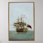 Vintage Schiffspresse Poster (Vorne)