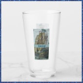Vintage Schiffssegelthematik Glas