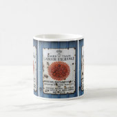 VINTAGE-SCHILD KAFFEETASSE (Mittel)