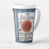 VINTAGE-SCHILD MILCHTASSE (Rechte Ecke)