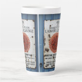 VINTAGE-SCHILD MILCHTASSE (Vorderseite)