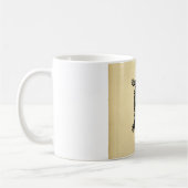 VINTAGE SCHILDKRÖTE KAFFEETASSE (Links)