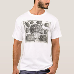 Vintage Schildkröte-Radierung T-Shirt