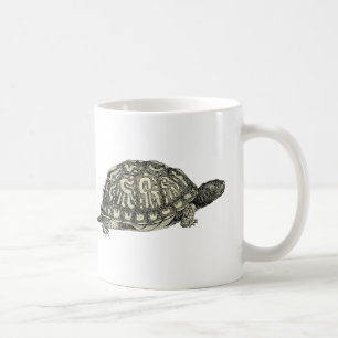 Vintage Schildkröten-Illustration Kaffeetasse