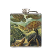 Vintage Schildkröten und Meeresschildkröten von Er Flachmann (Rückseite)