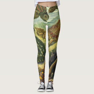 Vintage Schildkröten und Meeresschildkröten von Er Leggings