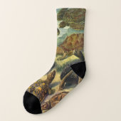 Vintage Schildkröten und Meeresschildkröten von Er Socken (Links - Außen)