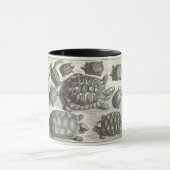 Vintage Schildkrötenätzung Tasse (Zentrum)