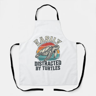 Vintage-Schildkrötenliebhaber leicht von Schildkrö Schürze