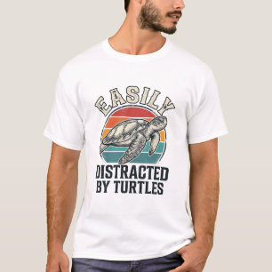 Vintage-Schildkrötenliebhaber leicht von Schildkrö T-Shirt